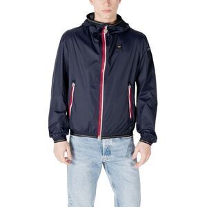 Blauer Blue Polyamide Shell Men's Jacket